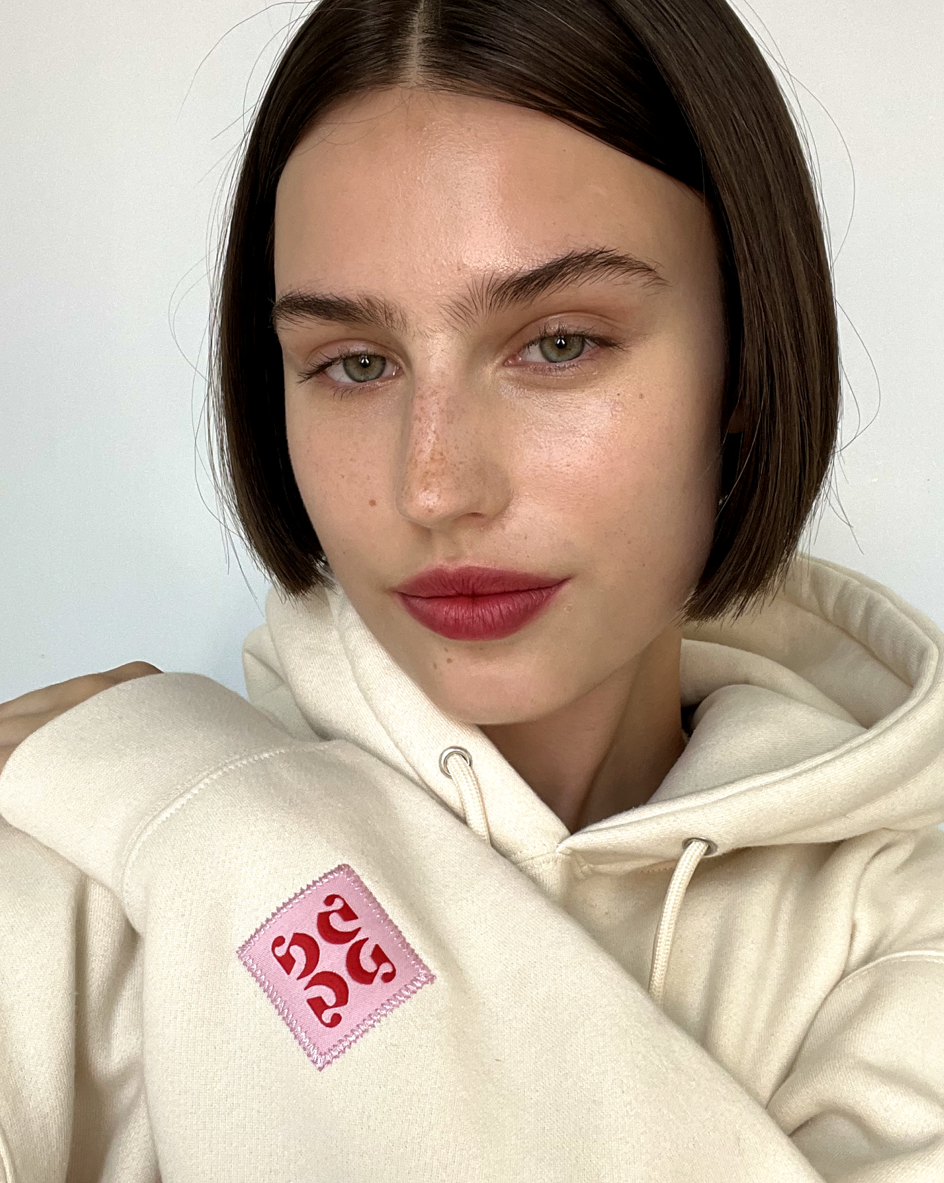 SRC_A170A31385266755 Limited Edition Embroidered Cream Hoodie